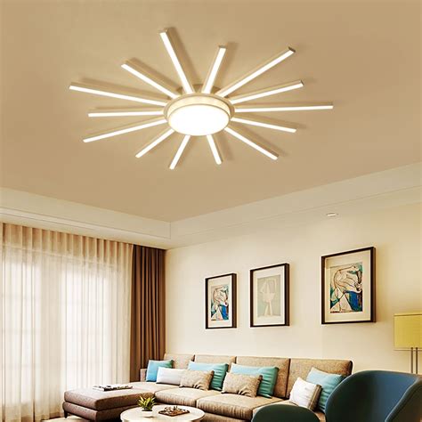 Led Ceiling Light Living Room Light Simple Modern Lamps Super Bright