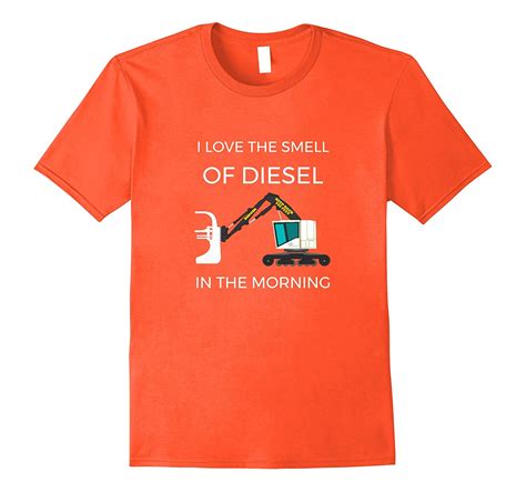 I Love The Smell Of Diesel In The Morning Shear Tshirt Cl Colamaga
