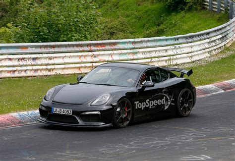 Spy Shots Porsche Cayman Gt Caught Testing At Nurburgring