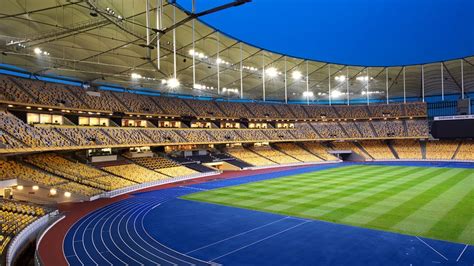 Still, the national stadium of malaysia in bukit jalil (outskirts of capital kuala lumpur) makes quite an impression, owing most of it to three tiers of. Stadium Bukit Jalil di eFootball PES2020 (PC) coming soon ...