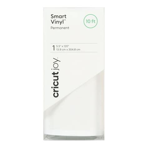 Cricut Joy Smart Vinyl Permanent Bulk Roll 55 X 120 White