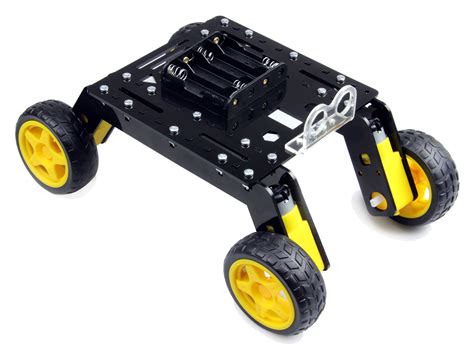 4wd Aluminum Mobile Robot Car Platform Ubicaciondepersonascdmxgobmx