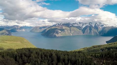 Beautiful Nature Norway Flying Over The Sognefjorden Stock Video Footage Storyblocks