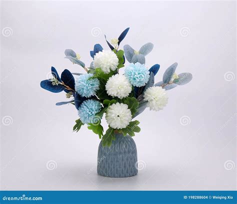 Fake Flower And Floral Background The Fabric Flowers Bouquet Colorful