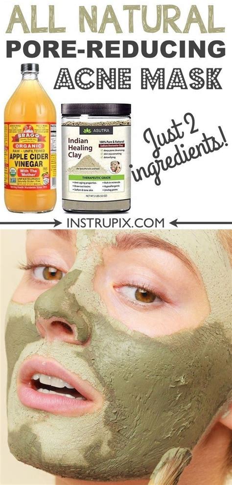 Homemade Face Mask For Acne Blackheads And Large Pores Its Great For Oily And Dry Skin It