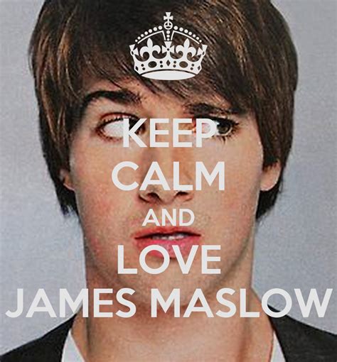 Keep Calm And Love James Maslow Poster Celina Keep Calm O Matic