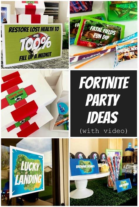 Then there's the fact that the weapons and gadgets are all cleverly designed, and in order to succeed, some tactical skills are needed as well. Fortnite Birthday Party Ideas | Birthday party themes ...