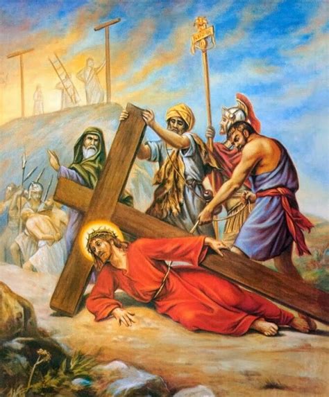 Ix JesÚs Cae Por Tercera Vez “soportó El Castigo Que Nos Regenera Y
