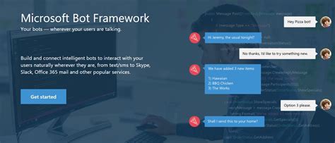 Microsoft Bot Framework