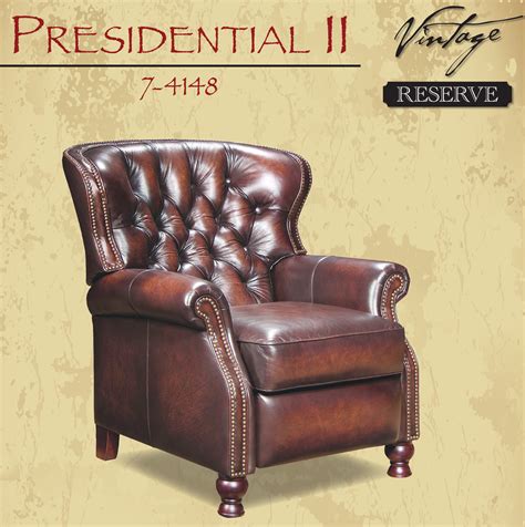 Barcalounger titan ii office chair. Barcalounger Presidential II Leather Recliner Chair ...