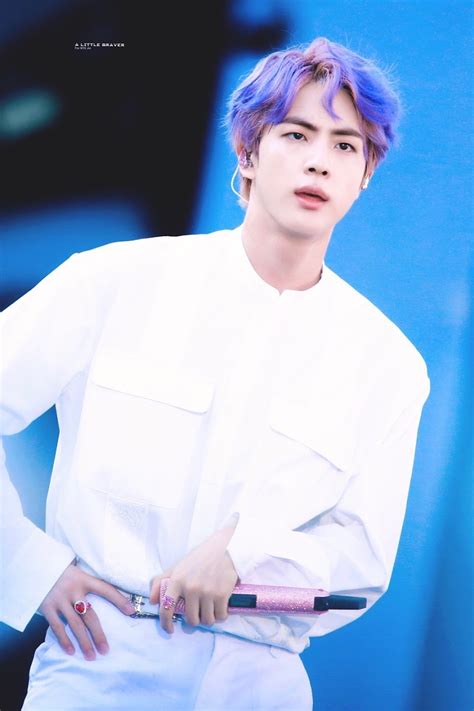 Btss Jin Revealed His Favorite Hair Color Of All Time Koreaboo