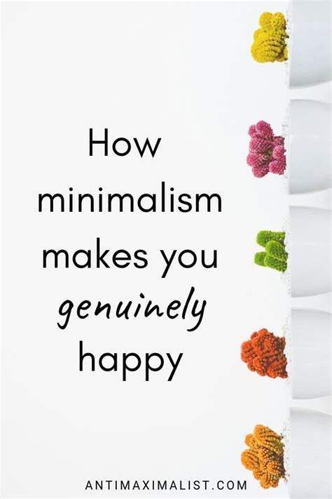 5 Ways Minimalism And Happiness Are Connected Antimaximalist Are