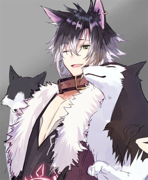 Pin By Хисматуллина Зиля On Anime Anime Cat Boy Wolf Boy Anime