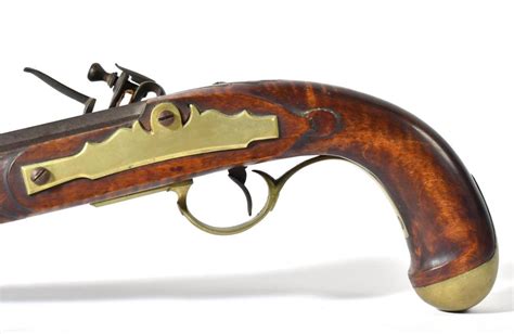 Sold Price Pair Of Custom Modern Flintlock Dueling Pistols February