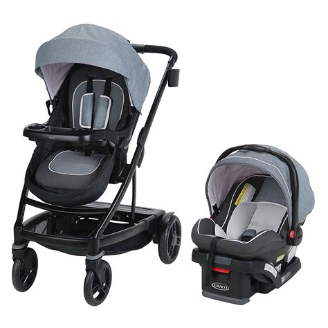 Graco Uno2duo Baby Single Double Stroller And Infant Car Seat Travel