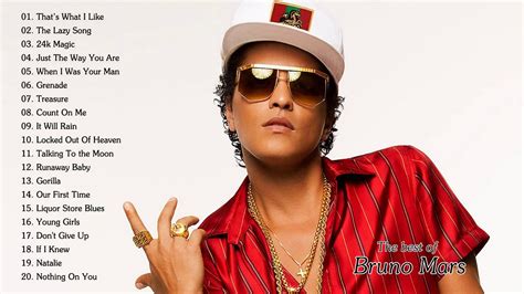 Best Songs Of Bruno Mars Bruno Mars Greatest Hits Full Album 2018 Hd