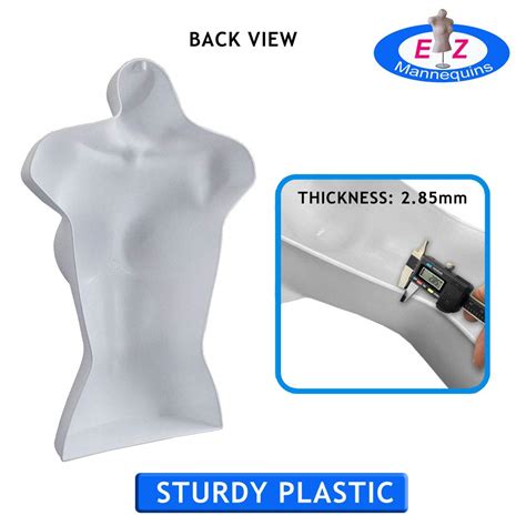 Buy Ez Mannequins Male And Female Mannequin Torso Set Dress Form