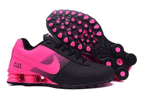 Nike Shox Deliver Women Shoes Fade Black Fushia Pink Casual Trainers Sneakers 317547 Sepsale