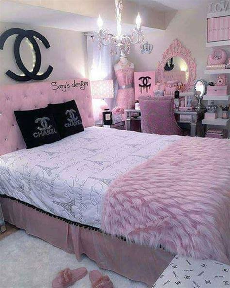 45 Nice Bedroom Inspired By Chanel 26 Girl Bedroom Decor Bedroom