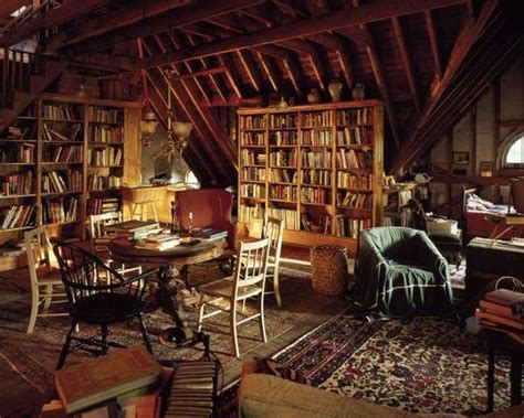 90 Examples Of Cozy Study Space To Inspire You Attic Library Home