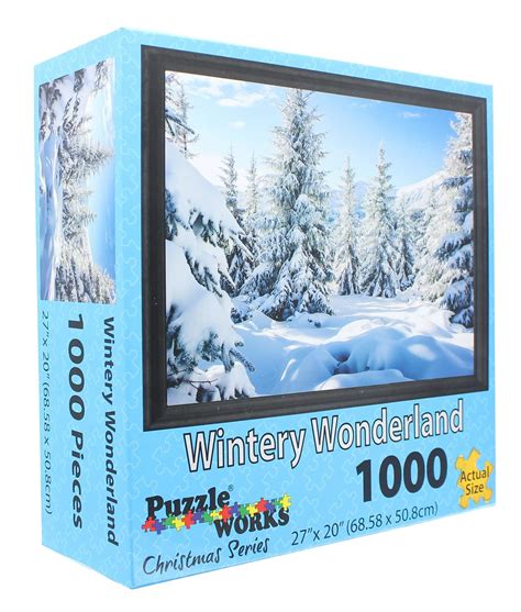 Wintery Wonderland 1000 Piece Jigsaw Puzzle 697203618196 Ebay