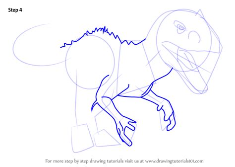 How To Draw Indominus Rex Head Step By Step Beclila