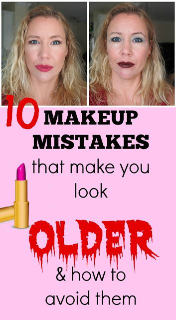 10 Makeup Mistakes That Make You Look Older