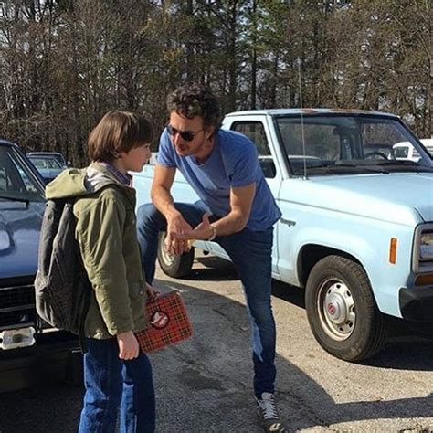 Stranger Things Shawn Levy And Noah Schnapp Behind The Scenes