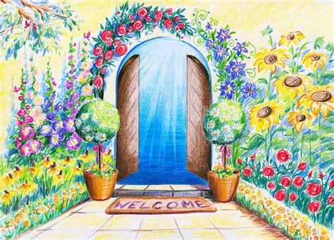 Best Heaven Gate Illustrations Royalty Free Vector Graphics And Clip Art