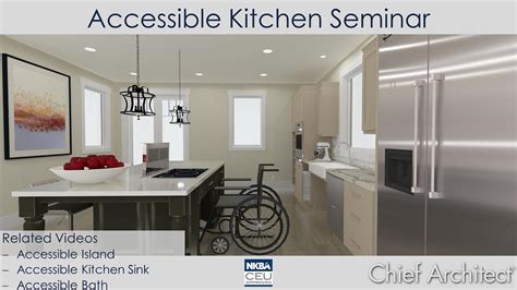 Accessible Kitchen Design Youtube