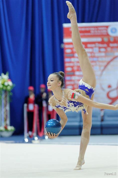 Alina Harnasko Belarus Silver Medalist In Rhythmic Gymnastics