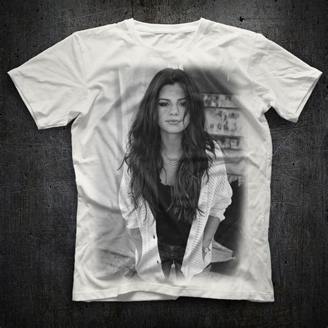 Selena Gomez White Unisex T Shirt Tees Shirts