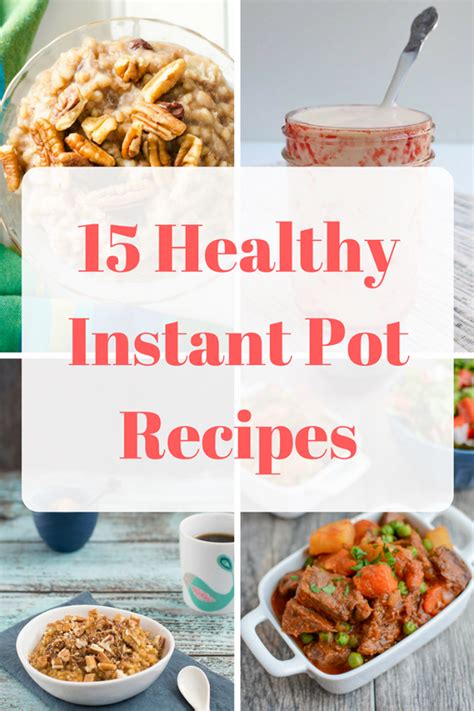 15 Healthy Instant Pot Recipes Mom Saves Money