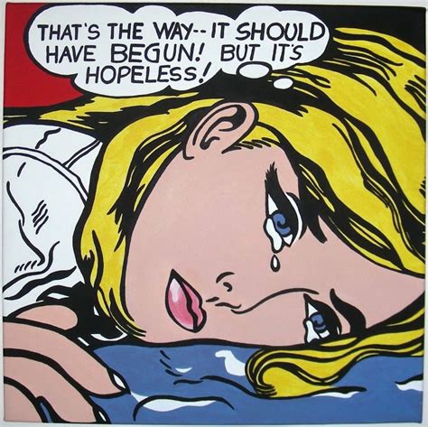 Roy Lichtenstein Is Best Known For His Work As A Pop Artist But His Work Goes Deeper And Makes