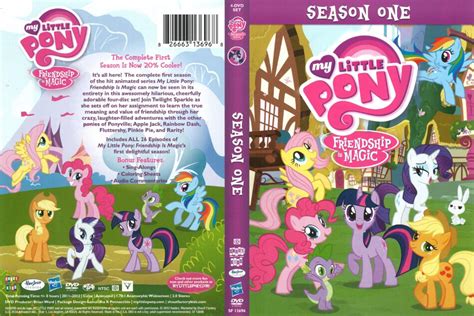 My Little Pony Friendship Is Magic Season 1 Dvd Cover 2012 R1