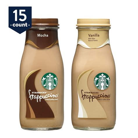 Starbucks Frappuccino Mocha And Vanilla 95 Fl Oz 15 Count