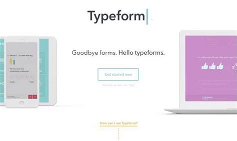Typeform Web Form Builder: Question Your Customers Inside Out