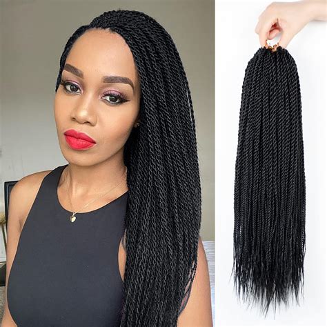 Buy Nayoo Senegalese Twist Crochet Hair For Black Women Packs