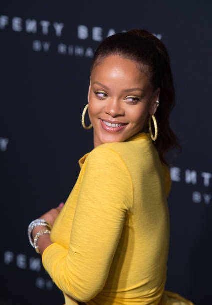 Rihanna Arrives To Celebrate The Launch Of Her Beauty Brand Fenty