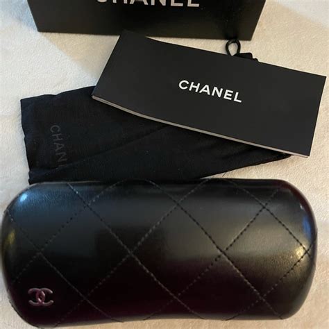 Chanel Accessories Authentic Chanel Sunglasses Leather Case Poshmark