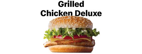 Grilled Chicken Deluxe Mcdonald S Australia