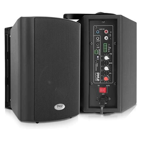 Pyle Pdwr53btbk 525 Inch 300 Watt Bluetooth Indoor Outdoor Speakers