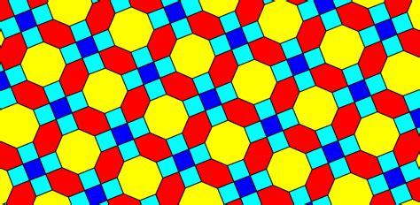 Tessellation Featuring Regular Octagons Squares And Convex