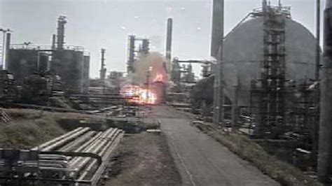 Oil Company Fined £5million After Refinery Explosion Which Left Four Workers Dead Mirror Online