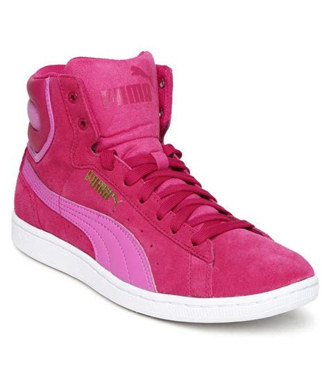 Puma Pink Casual Shoes Price In India Buy Puma Pink Casual Shoes