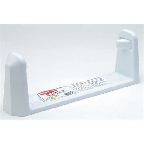 Shop Rubbermaid White Plastic Mounted Paper Towel Holder