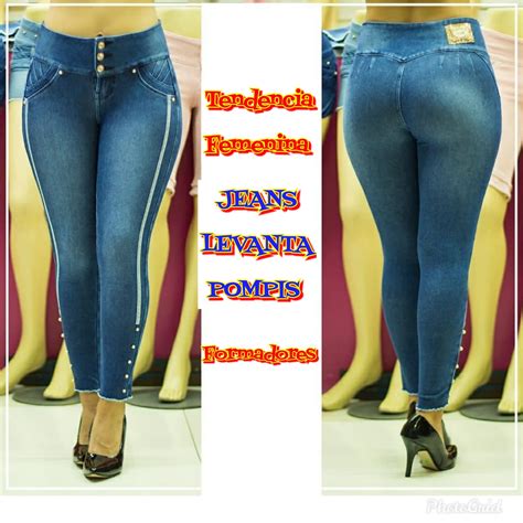 Jeans Levanta Pompis Tendencia Femenina Cusco