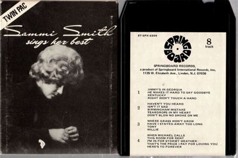 Sammi Smith Sings Her Best Tested 8 Track Tape Ebay
