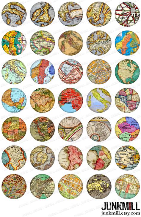 Antique Maps Vintage Maps Vintage Labels Geocaching Digital Collage