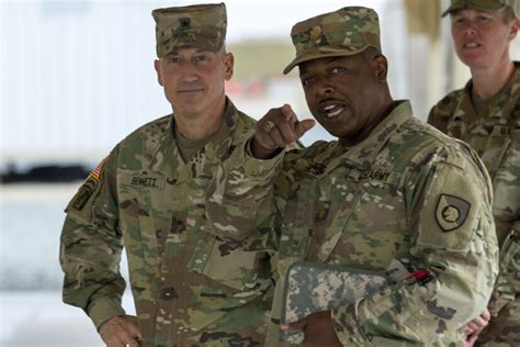 The 61st Adjutant General Of The Army Visits Camp Arifjan Us Army